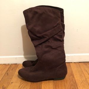 Brown boots